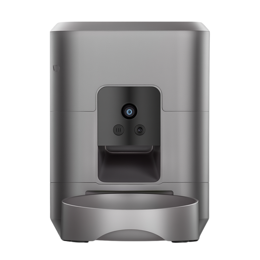 Distributeur automatique de croquettes FeedFlow Sync 2L, Caméra HD WiFi