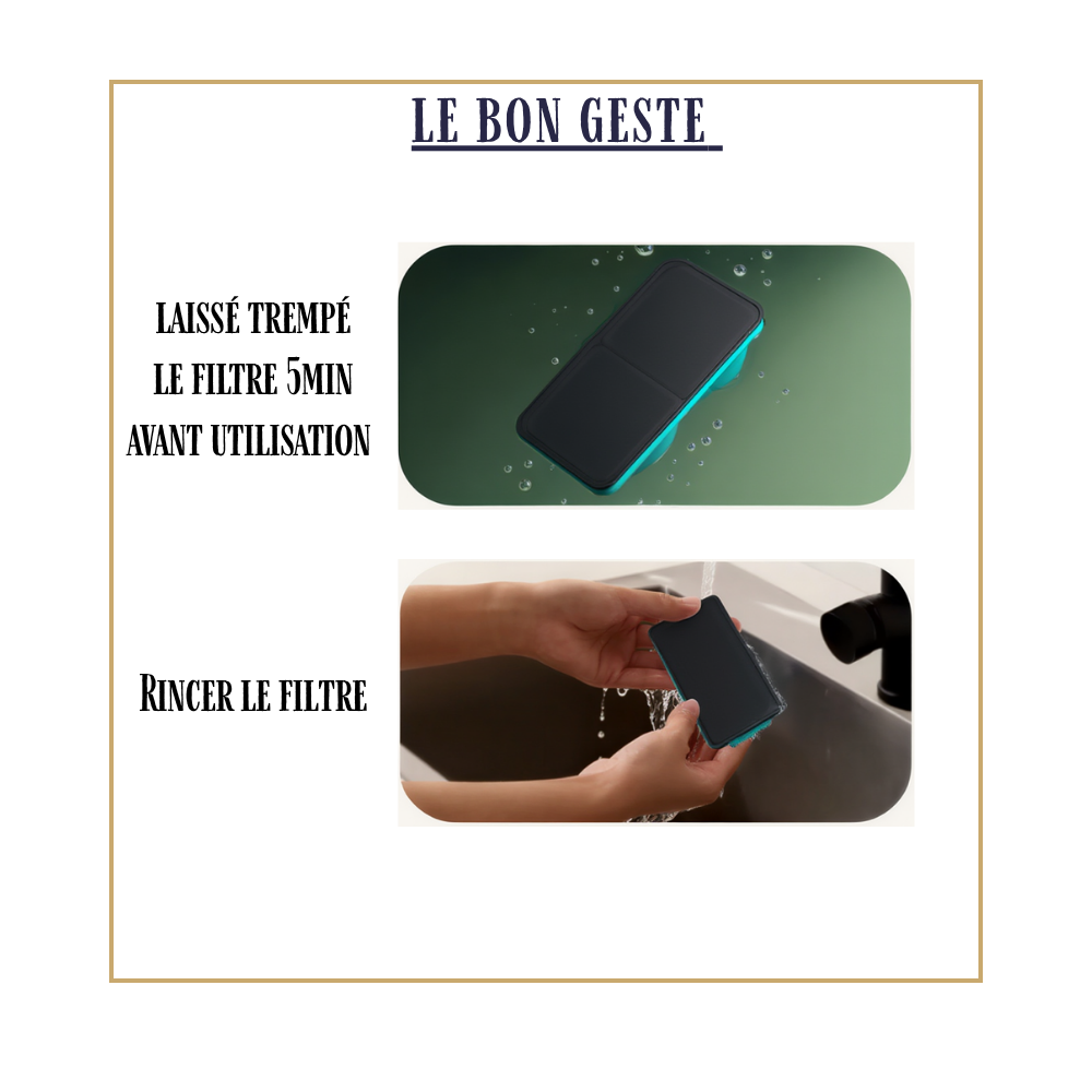 Filtres fontaine à eau pour chat HydraOne 3,2L inox