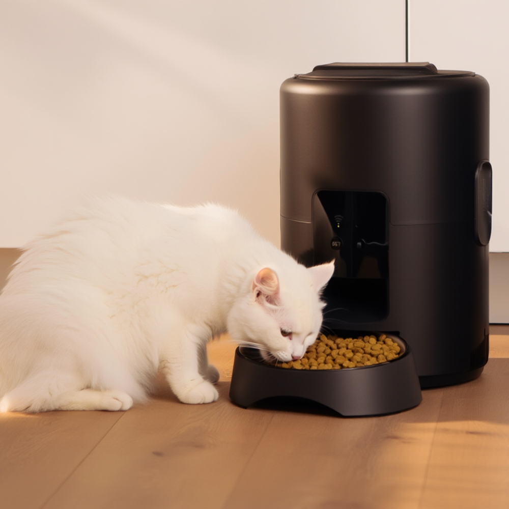 Distributeur automatique de croquettes FeedFlow Air 3L, connecté