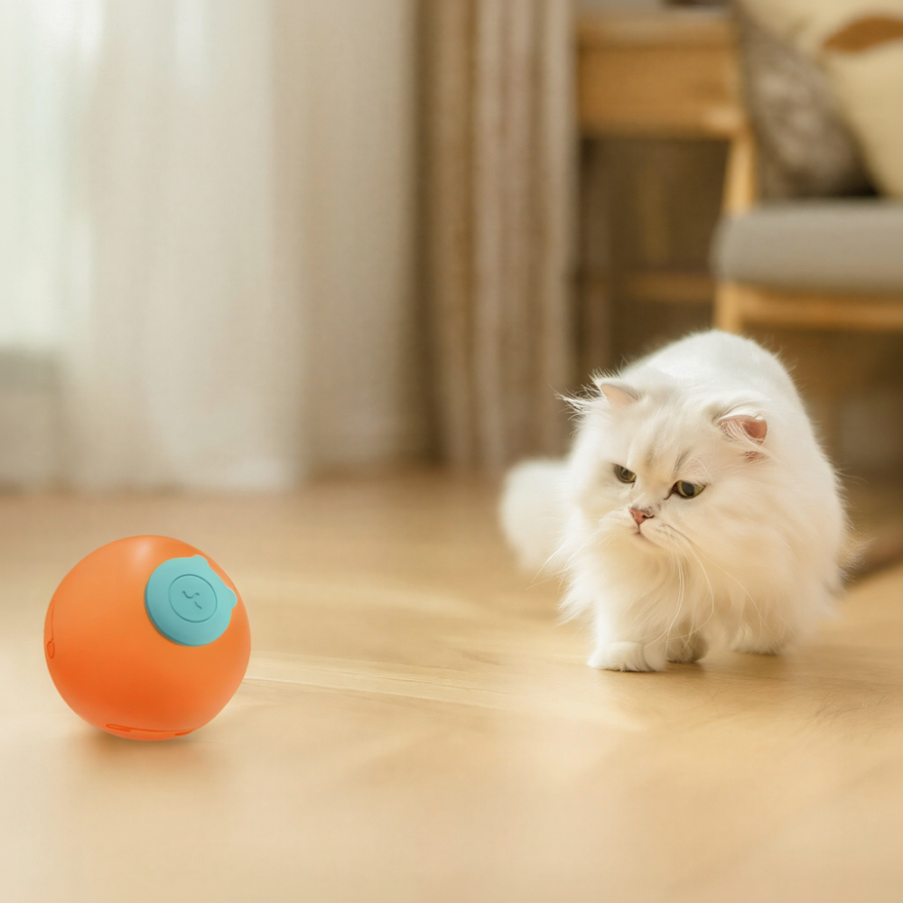 Balle interactive automatique pour chat TurboBall,  mouvement aléatoire