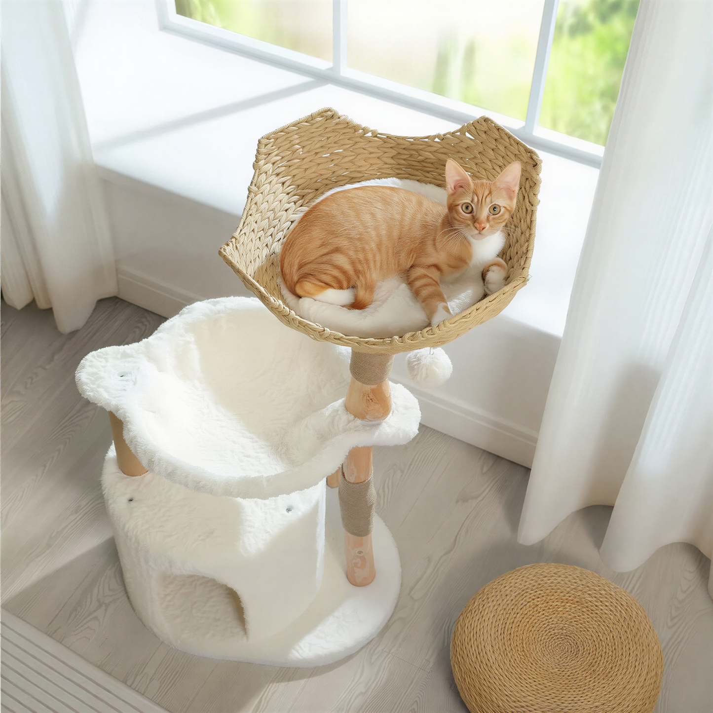 Arbre à Chat en Bois Design | Nido