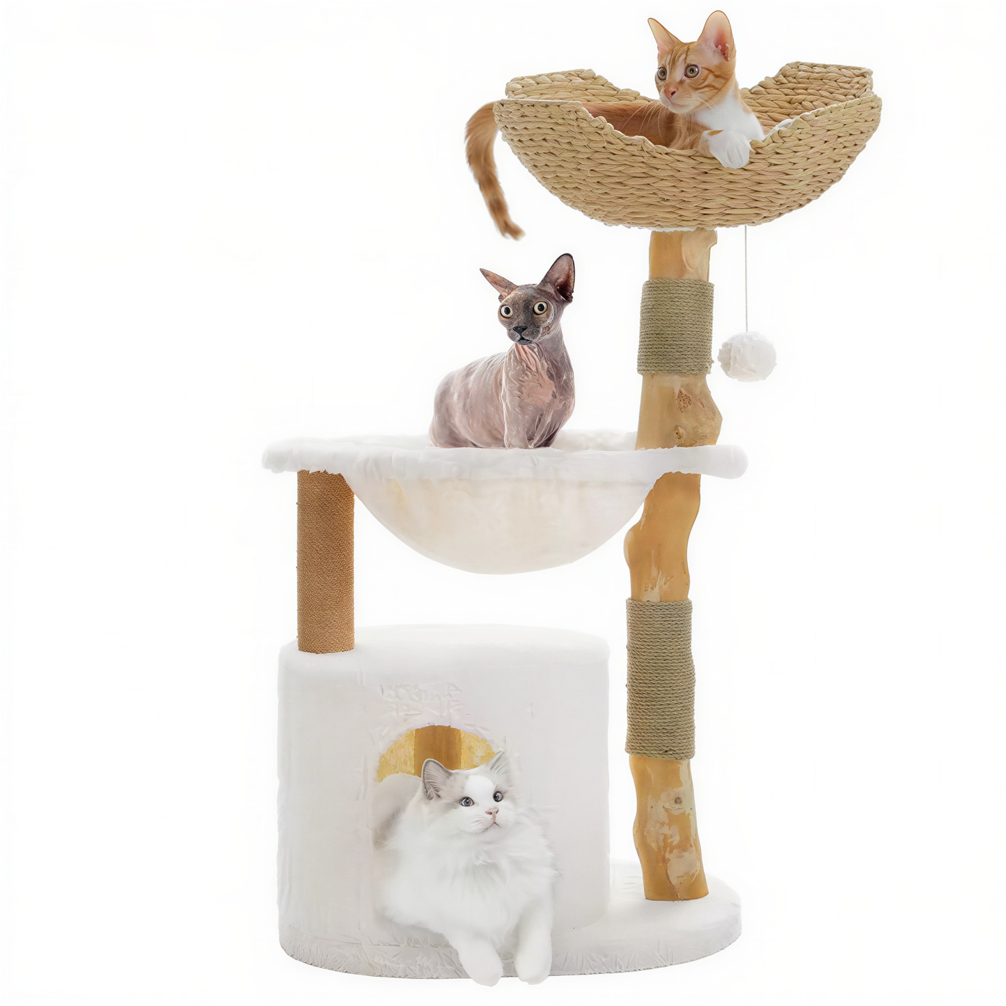 Arbre à Chat en Bois Design | Nido