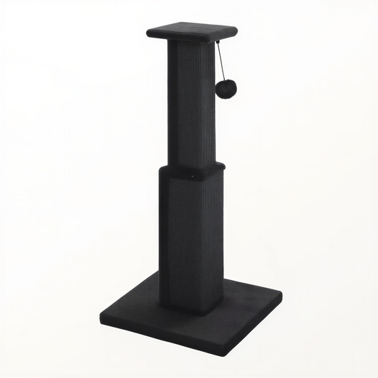 Griffoir en tour 81 cm sisal naturel base large pour chat – GrandFelin