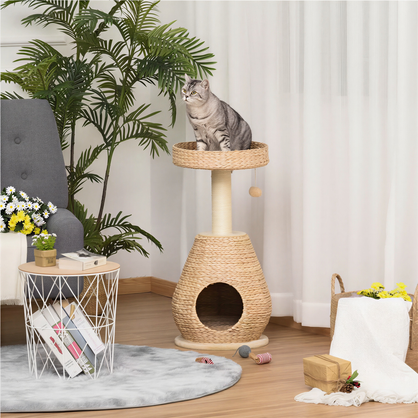 Arbre à chat rotin | Picta
