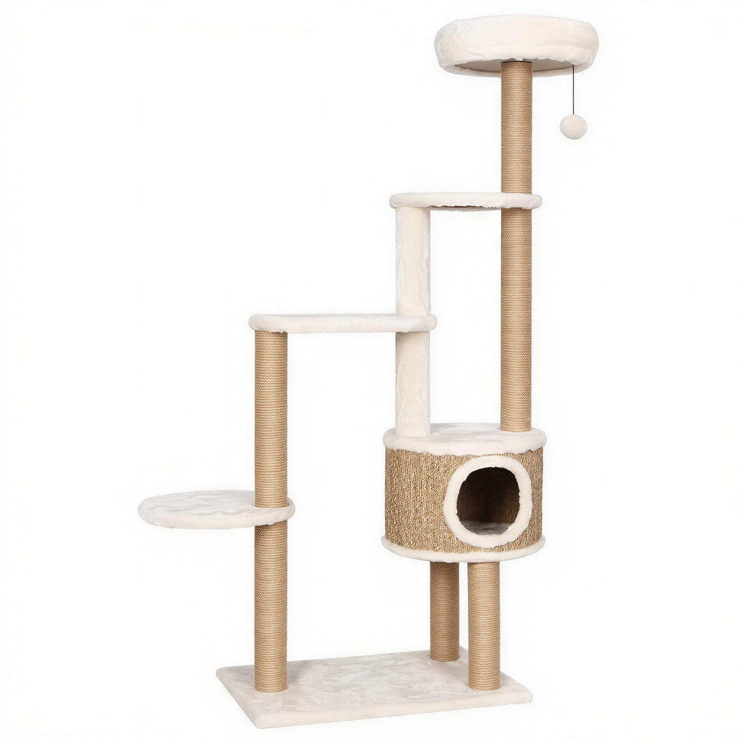 Arbre à chat rotin | Ela