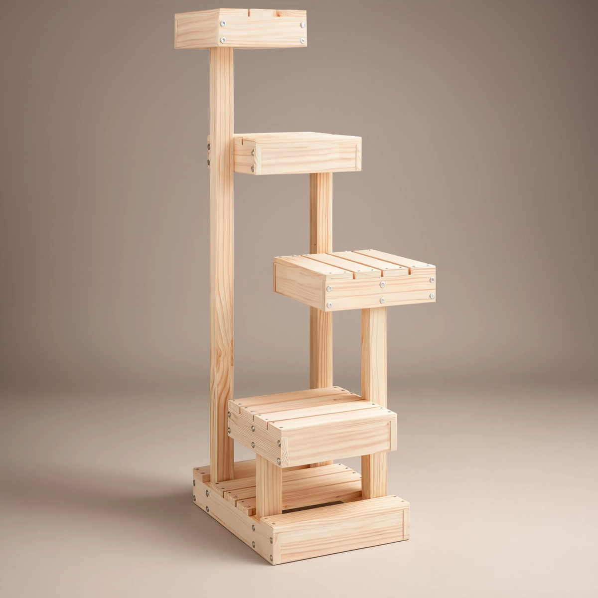 Arbre à chat en bois design | Tramonto