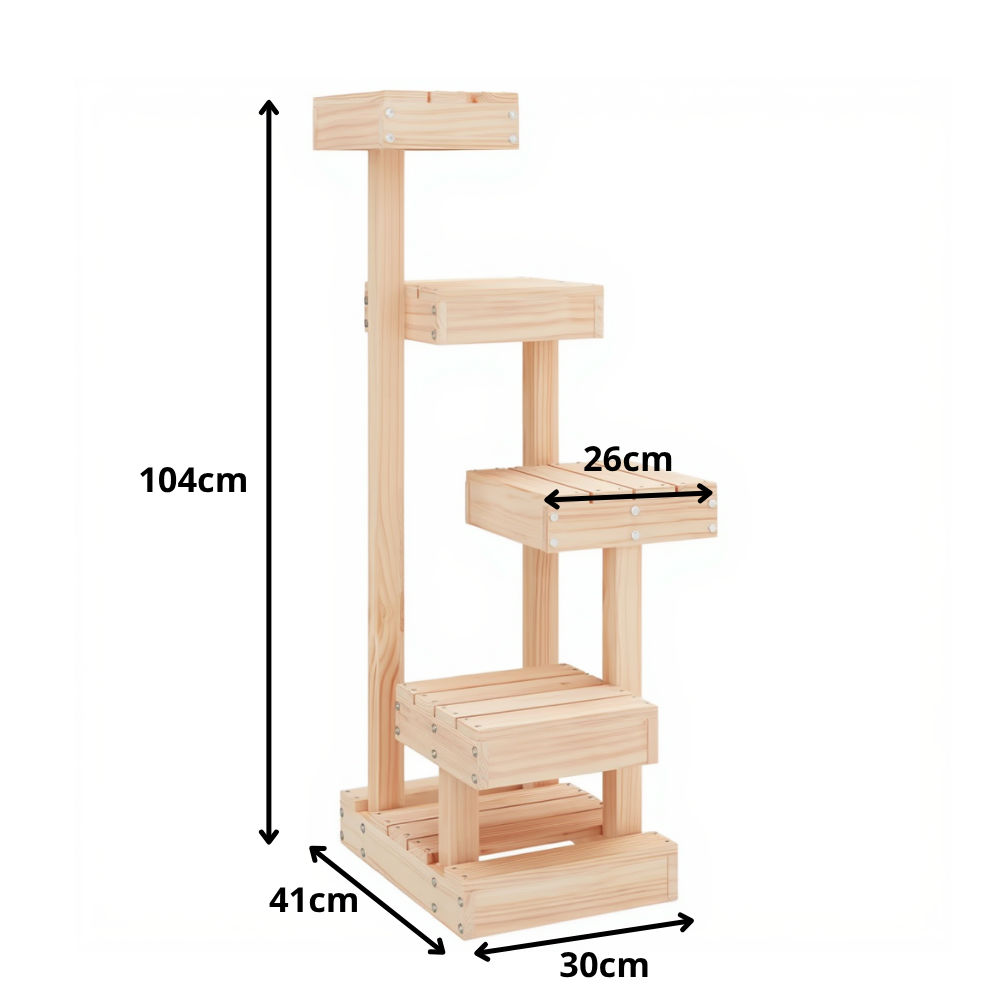 Arbre a chat, bois, design | Tramonto